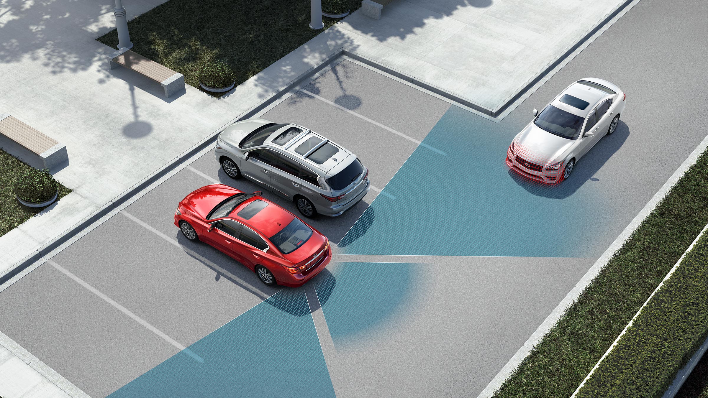 2019 INFINITI QX50 Backup Collision Intervention